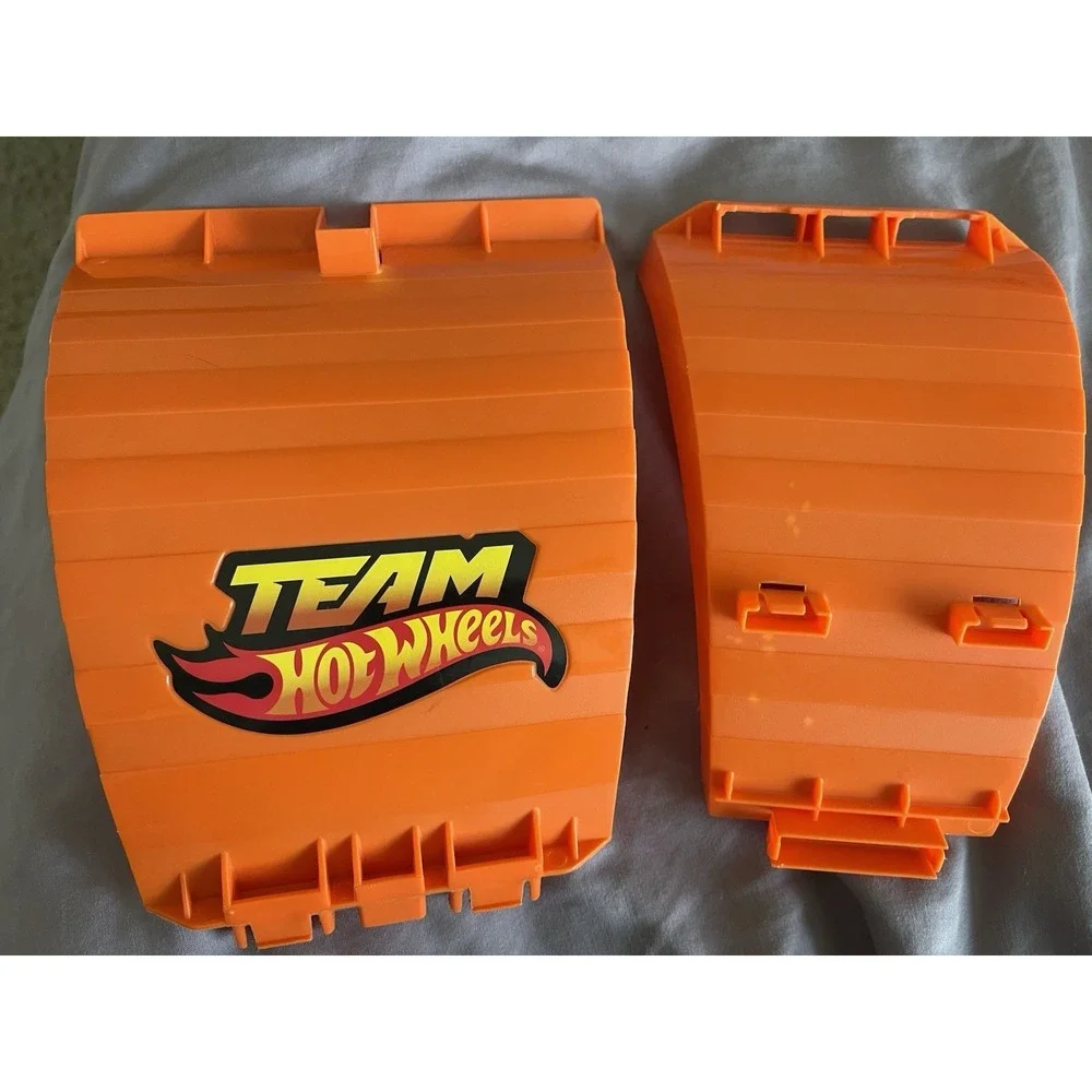 Hot Wheels Team Double Dare Snare Orange Ramp Replacement Parts Piece